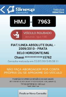 PRF recupera veículo furtado e clonado em Minas Gerais