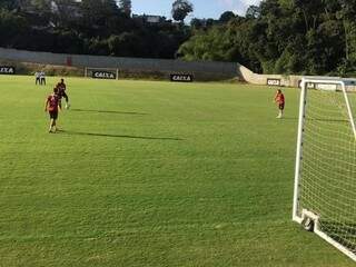 Treino do Flamengo em Salvador, onde o clube encara o Bahia neste sábado tendo a estreia do treinador Dorival Junior. (Foto: Flamengo/Reprodução/Facebook)