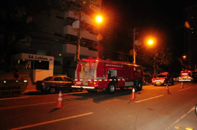  Princ&iacute;pio de inc&ecirc;ndio mobiliza Bombeiros em Campo Grande