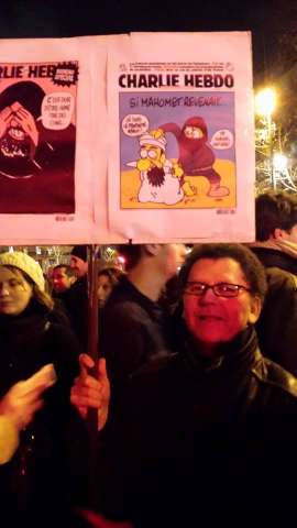 Jornalista de MS vai &agrave; passeata contra o terror e conta clima em Paris