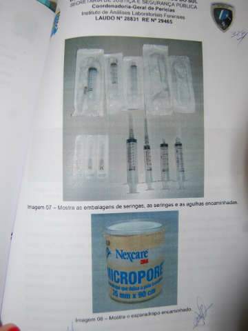  Per&iacute;cia n&atilde;o encontrou sangue em material apreendido com enfermeiro
