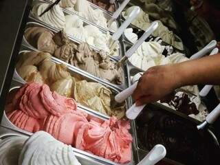 Os gelatos são feitos com ingredientes italianos (Foto: Divulgação)