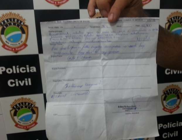 Pai foge de hospital com filha de um ano que engoliu pedra de crack