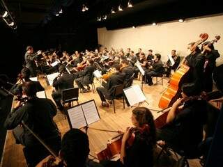 Orquestra Municipal de Campo Grande. (Foto: Divulgação)
