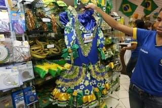 Vestido de festa junina custa R$ 189 (Foto: Marcelo Victor)