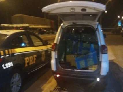 Homem é preso transportando mais de 1 tonelada de maconha em Pajero