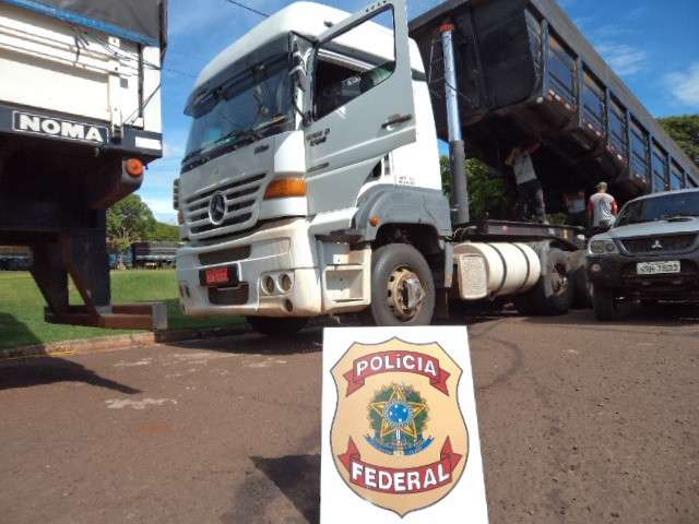 Pol&iacute;cia Federal apreende quase tr&ecirc;s toneladas de maconha em Caarap&oacute; 