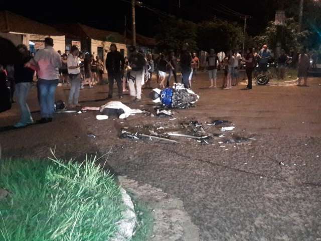 Motociclista morre na hora em acidente com Tucson no Jardim Petr&oacute;polis