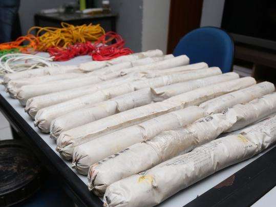 Explosivos roubados de pedreira podem derrubar pr&eacute;dio de 10 andares