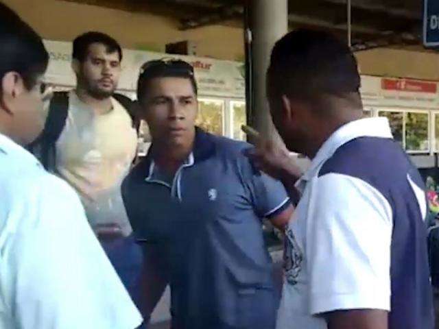 Motorista da Uber vai &agrave; rodovi&aacute;ria e provoca ira de taxistas; veja v&iacute;deo