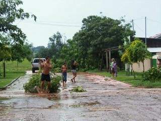 Várias árvores caíram no meio das ruas. (Foto: Heitor Medina/ Bela Vista News)