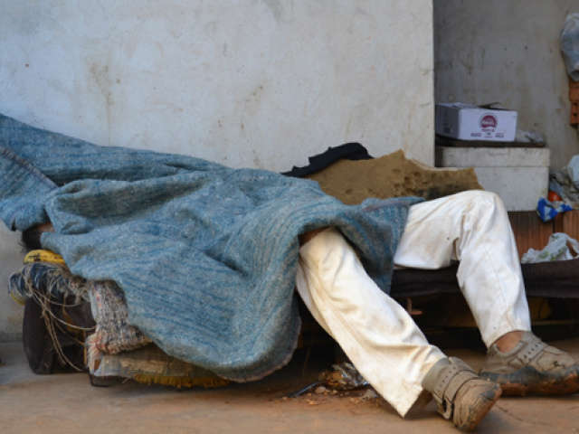  Homem achado morto em Coxim pode ter sido v&iacute;tima do frio; 2&ordm; caso esta semana