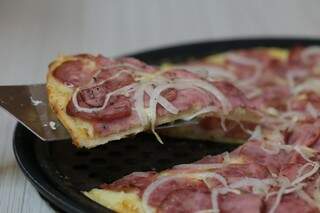 São mais de 20 sabores de pizzas no rodízio de petiscos do Mini Delícias. (Foto: Fernando Antunes)