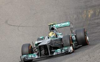 Lewis Hamilton, da Mercedes, fez a Pole position no treino classificatorio. (Foto: UOL Esportes)
