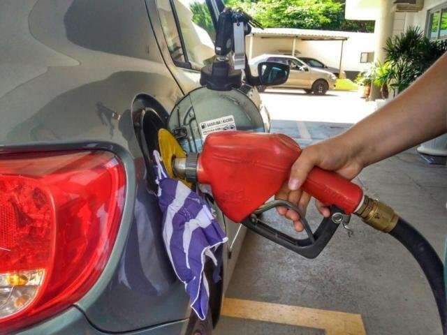 Aumento reflete nas bombas e gasolina chega a R$ 3,61 em Campo Grande 