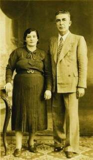 Foto do casal Magnólia e João Villas Boas, do acervo da família.