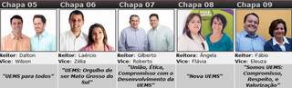 Reitoria da UEMS tem cinco chapas (Foto: www.uems.br)