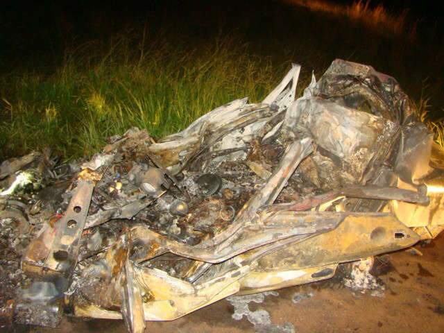  Per&iacute;cia identifica v&iacute;tima que morreu carbonizada em acidente na BR-163
