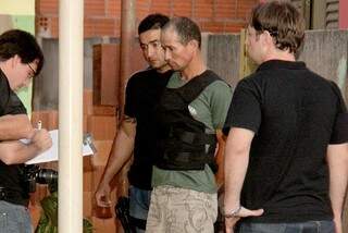José Roberto foi preso em Alagoas e participa da reconstituição. (Foto: Jovem Sul News)