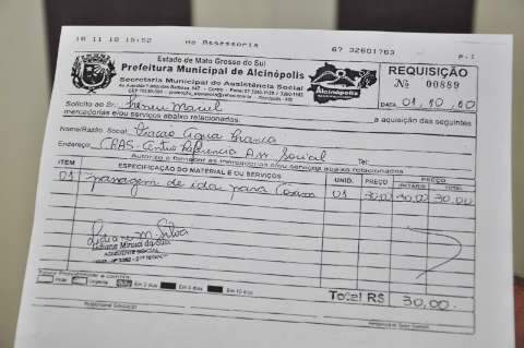  Prefeito de Alcinópolis nega que prefeitura tenha pago passagem a pistoleiro