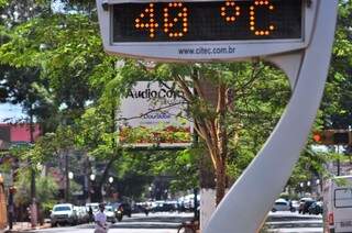 A falta de chuva neste início de ano também contribui para o aumento do calor (Foto: Eliel Oliveira)