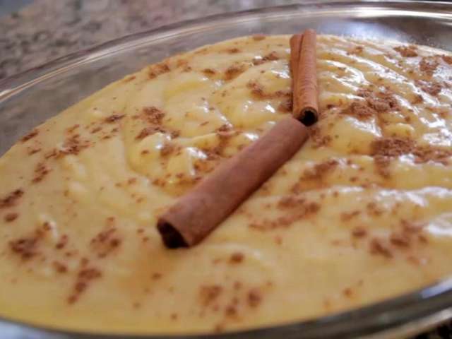 Sobremesa com gosto de comida de v&oacute;, curau &eacute; r&aacute;pido e f&aacute;cil de fazer