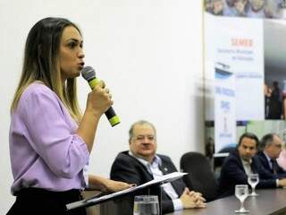 Tatiana Trad destacou importância da avaliação sobre o alcance de programas sociais. (Foto: PMCG/Divulgação)