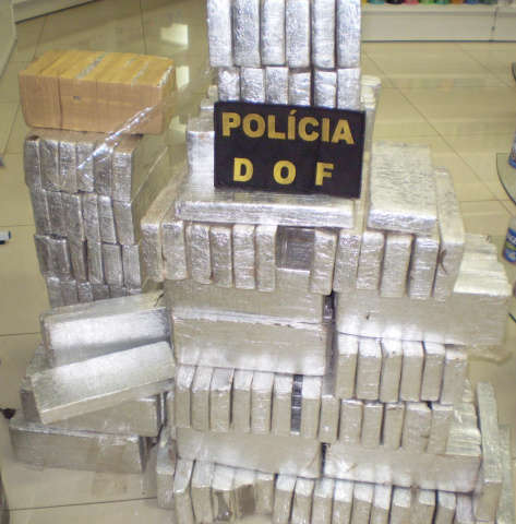  DOF apreende quase 300 kg de maconha em Ponta Por&atilde;