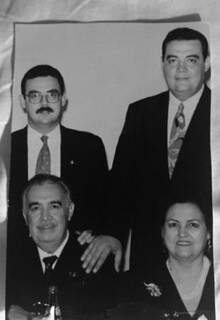 Foto da família Perches Queiroz. (Foto: Arquivo Pessoal)