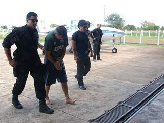 Integrante da quadrilha foi preso na sexta-feira. (Francisco Júnior)