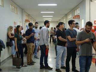 Candidatos que participaram do processo seletivo. (Foto: Divulgação/PMCG) 