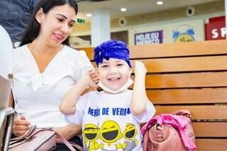 O turbante também é usado pela criança (Foto: Gustavo Moisés)