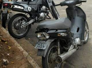 Choque recuperou Honda Biz roubada. (Foto: Divulgação)