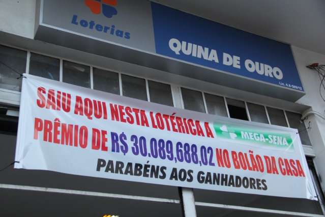 Lot&eacute;rica que vendeu bilhete premiado aumenta 50% as vendas do bol&atilde;o