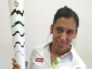 A judoca Michele Aparecida representará o Estado durante os Jogos Paralímpicos Rio 2016 (Foto Reprodução Facebook)