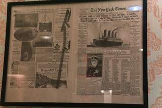 Na manchete, jornal foi comprado em museu nos Estados Unidos. (Foto: Alcides Neto)