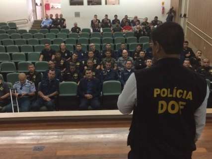 DOF realiza curso de especialização em policiamento de frontreira