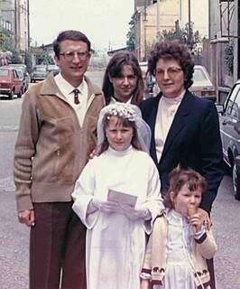 Alessandro Nottegar e a família. (Foto: Reprodução/Internet)