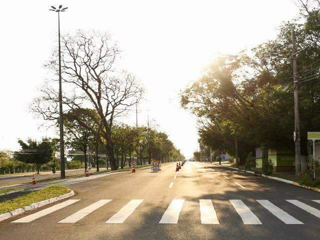 Meteorologia prev&ecirc; domingo de predom&iacute;nio de calor e m&aacute;xima de 42&deg;C em MS