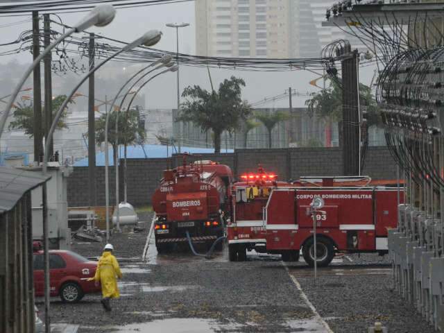  Inc&ecirc;ndio em subesta&ccedil;&atilde;o deixou 35 mil clientes sem energia na Capital