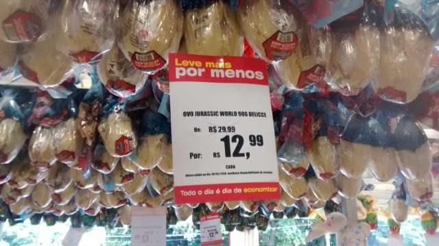 Domingo passou, mas ovos de P&aacute;scoa permanecem nas prateleiras