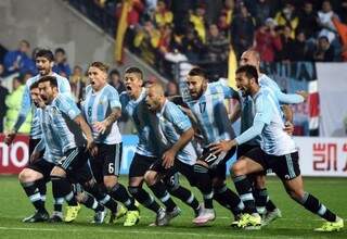 Argentina pode enfrentar Brasil ou Paraguai (Foto:Pablo Porciuncula)