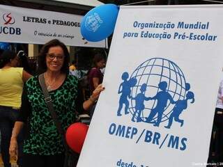 Ângela Costa fundou a Omep em Campo Grande em 1976. (Foto: Divulgação/Facebook)