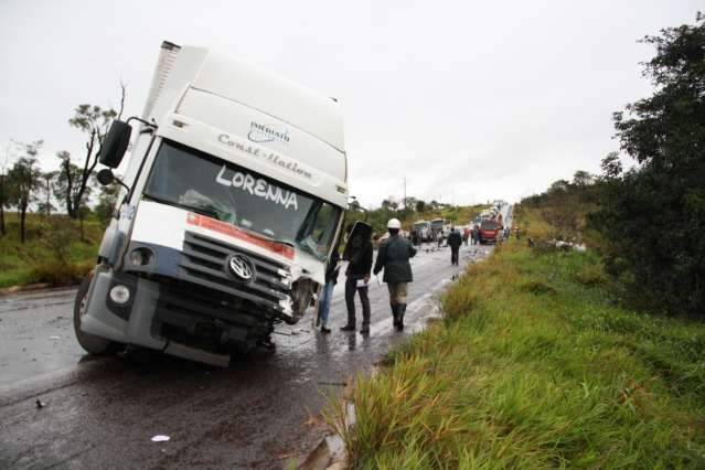 Presidente da MS-G&aacute;s morreu em colis&atilde;o de Meriva e caminh&atilde;o