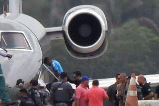 Presos embarcaram em São Luís (foto: O Imparcial)