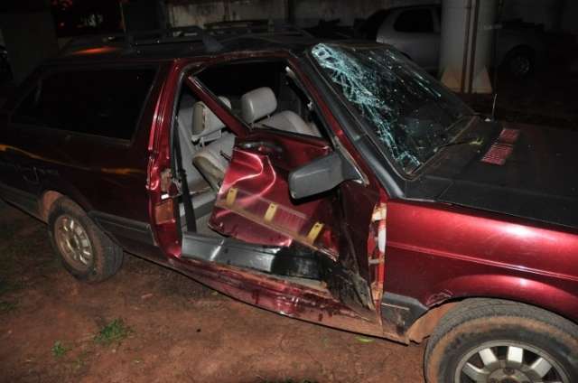 Jovem morre ao colidir moto com carro em Nova Andradina 