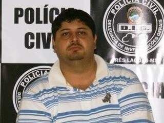 Rodsney tem várias passagens pela polícia. Em 2010 ele foi preso por tráfico de drogas em Selvíria (Foto: Perfil News)
