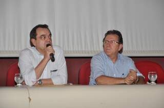 Secretários estaduais deram detalhes do edital de licitação para escolher gestor do Aquário (Foto: Marcelo Calazans)