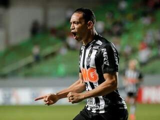 Ricardo Oliveira comemora gol que garantiu vitória do Galo (Foto: Bruno Cantini/Atlético)