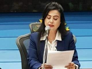 Deputada estadual Mara Caseiro (Foto: Assessoria de Comunicação/ ALMS)